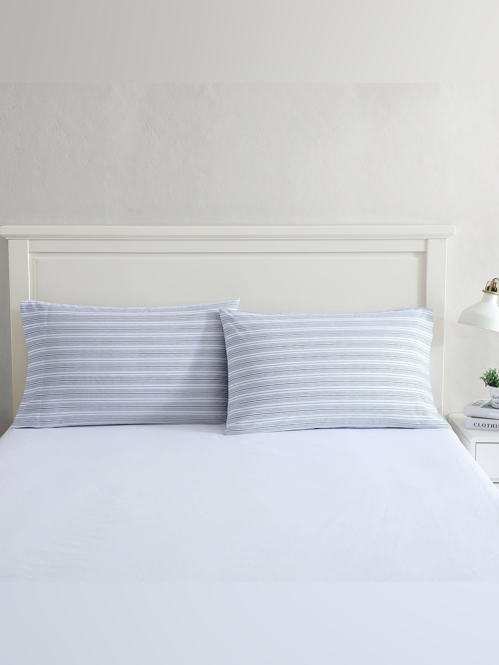NWT Nautica Home Percale Pillowcase Pair